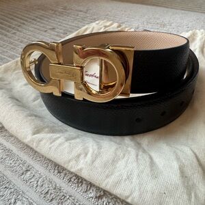 Salvatore Ferragamo reversible leather Belt